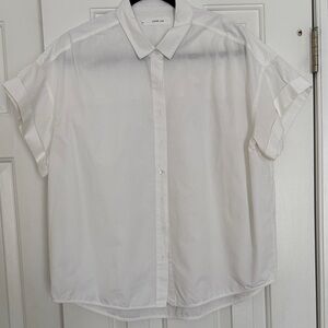 Chan Luu Ivory Short Sleeve Blouse
